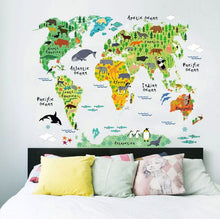 Animals World Map