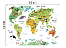 Animals World Map