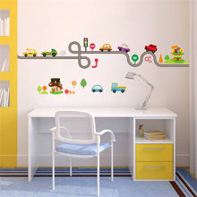 Car cartoon wall stickers