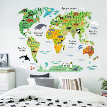 Animals World Map